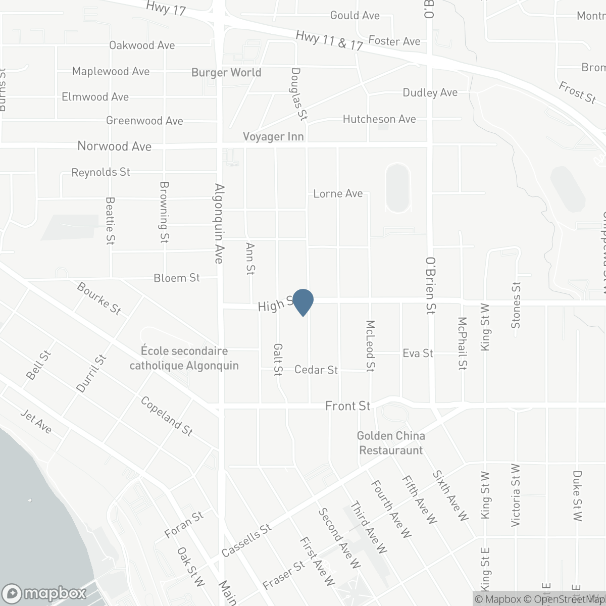 695 HIGH STREET, North Bay, Ontario P1B 6R9